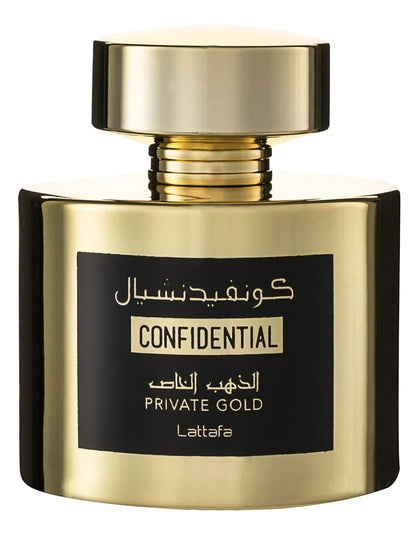 Lattafa Confidential Private Gold Unisex-Parfum EDP 100 ml